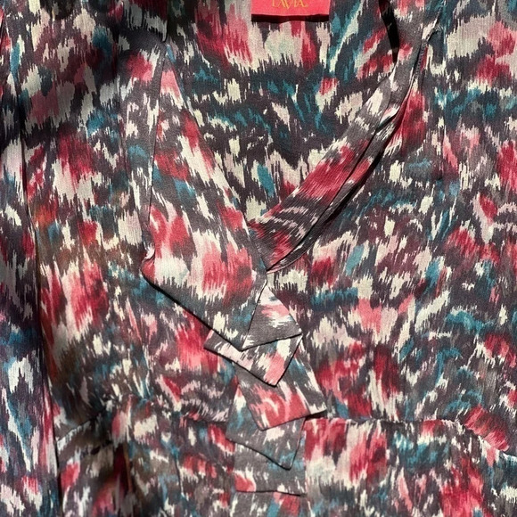 LaVia 18 by Piazza Sempione Silk Tunic Top in Large (12-14) - Picture 6 of 15